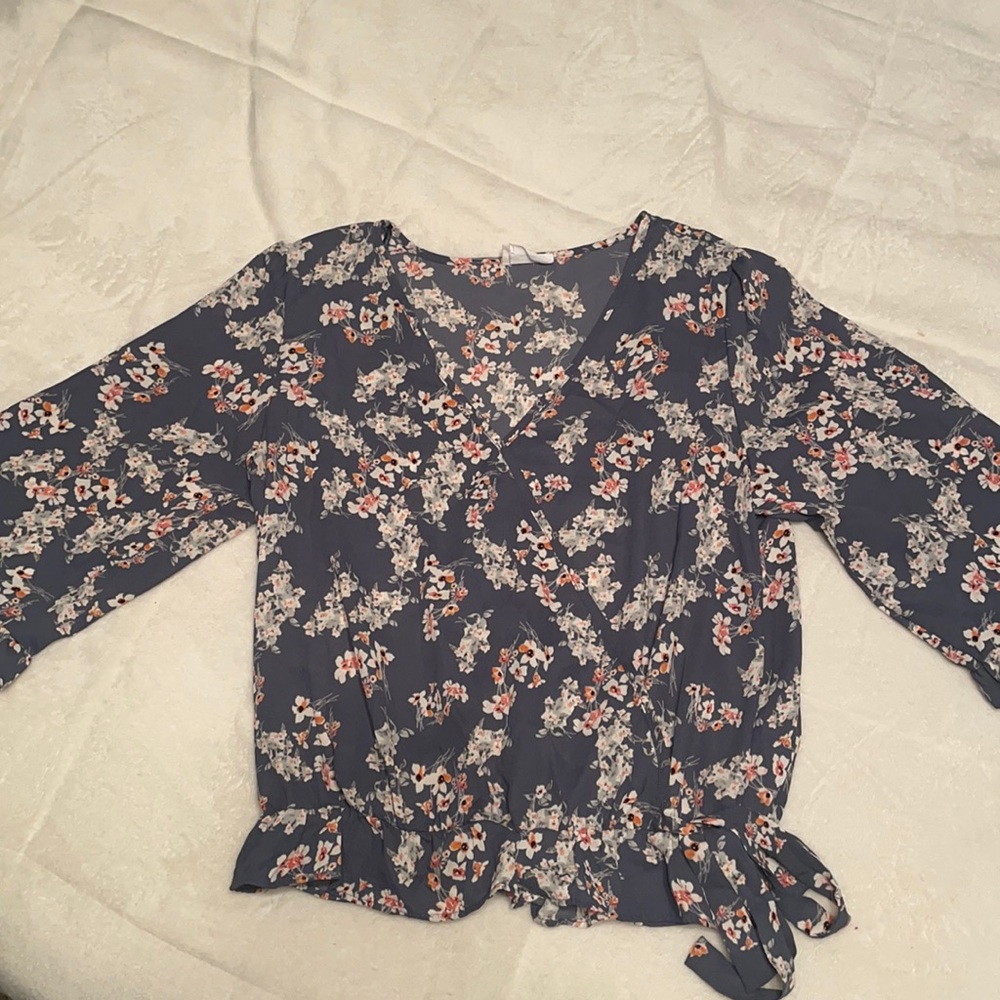 Flower flowy top